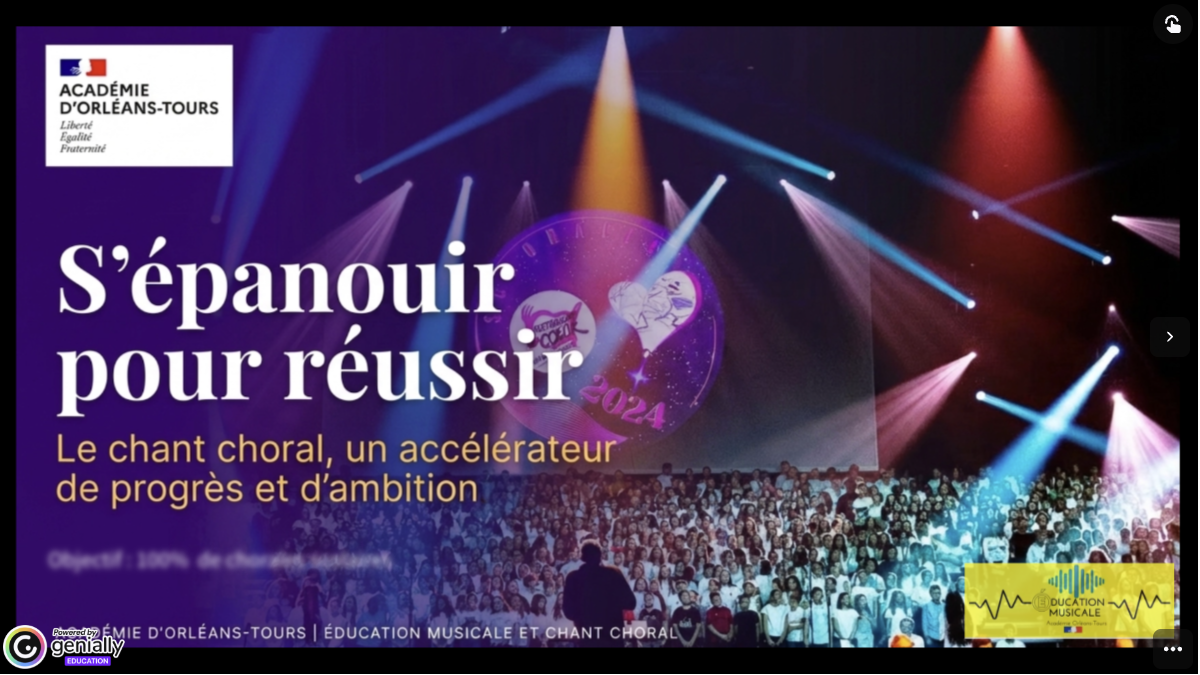 Chant choral : s’épanouir pour réussir